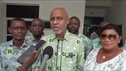 Rencontre Tidjane THIAM et les Maires du PDCI-RDA au siège du parti, ce jour.mp4