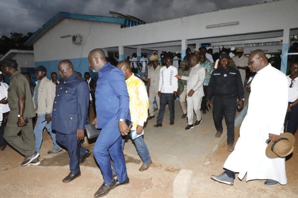 Réouverture du Centre de Santé d’Ouatté © crédit photo DR Réouverture du Centre de Santé d’Ouatté © crédit photo DR