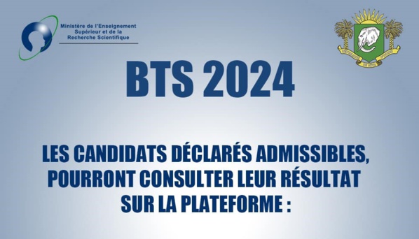 Réclamations BTS 2024 Côte d'Ivoire © Crédit photo DR Réclamations BTS 2024 Côte d'Ivoire © Crédit photo DR
