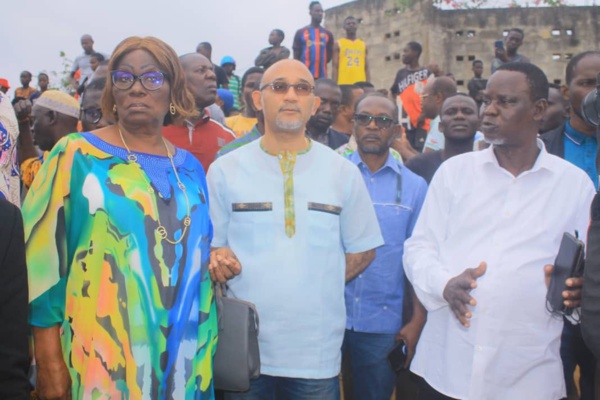 Michel Gbagbo dénonce les démolitions massives à Yopougon © Crédit photo DR Michel Gbagbo dénonce les démolitions massives à Yopougon © Crédit photo DR