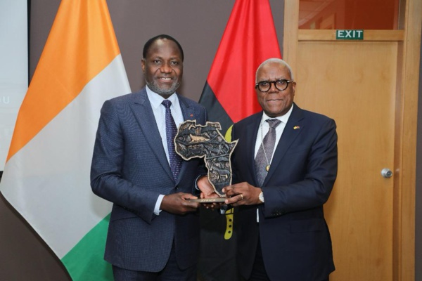 La Côte d'Ivoire renforce sa coopération avec l'Angola en matière de pétrole et de gaz © Crédit photo DR La Côte d'Ivoire renforce sa coopération avec l'Angola en matière de pétrole et de gaz © Crédit photo DR