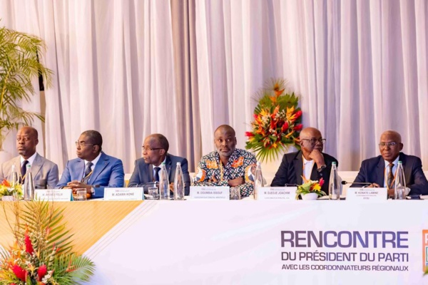 Le RHDP dévoile sa stratégie pour l'élection présidentielle de 2025 © Crédit photo Sercom Gouvernement ivoirien Le RHDP dévoile sa stratégie pour l'élection présidentielle de 2025 © Crédit photo Sercom Gouvernement ivoirien