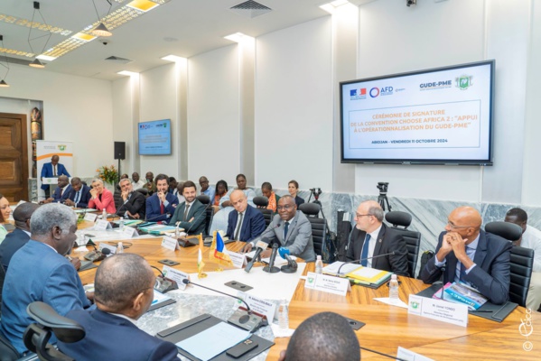 La Côte d'Ivoire renforce son partenariat avec l'AFD © Crédit photo DR La Côte d'Ivoire renforce son partenariat avec l'AFD © Crédit photo DR