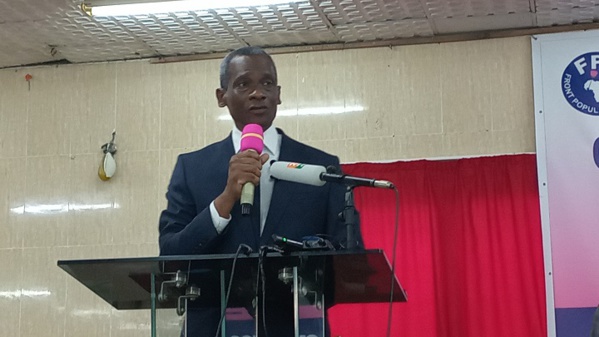 Le courant d'Issiaka Sangaré "Démocratie et Valeurs" confirme l'alliance RHDP © Crédit photo DR Le courant d'Issiaka Sangaré "Démocratie et Valeurs" confirme l'alliance RHDP © Crédit photo DR