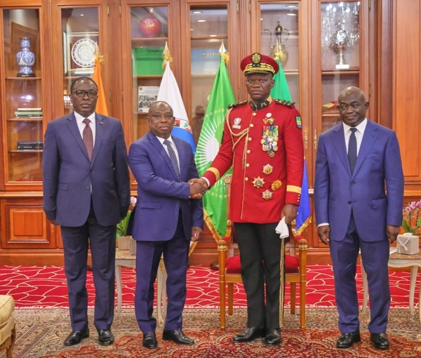 Ambassadeur de Côte d'Ivoire au Gabon : KKB prend officiellement ses fonctions © Crédit photo DR Ambassadeur de Côte d'Ivoire au Gabon : KKB prend officiellement ses fonctions © Crédit photo DR