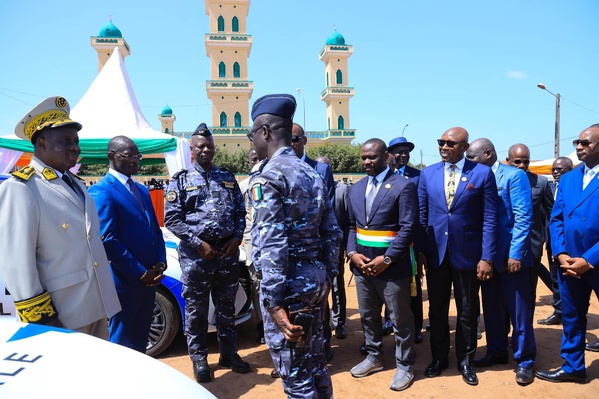 Vagondo Diomandé lance l'opération Epervier 10 à Daloa © Crédit photo DR Vagondo Diomandé lance l'opération Epervier 10 à Daloa © Crédit photo DR