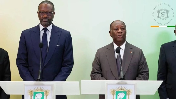 Présidentielle 2025 : Le duel digital Ouattara-Thiam s'intensifie © Crédit photo DR