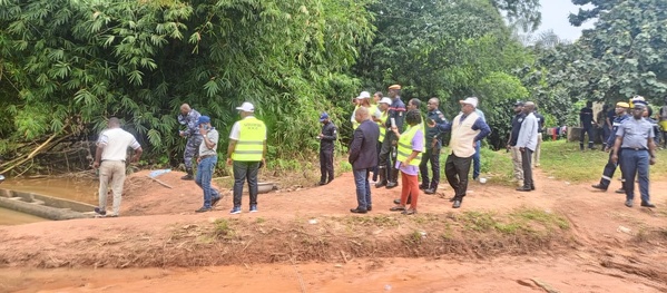 Inondations d'Alépé © Crédit photo DR Inondations d'Alépé © Crédit photo DR
