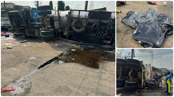 Accident Abobo Dokui ce samedi © Crédit photo DR Accident Abobo Dokui ce samedi © Crédit photo DR