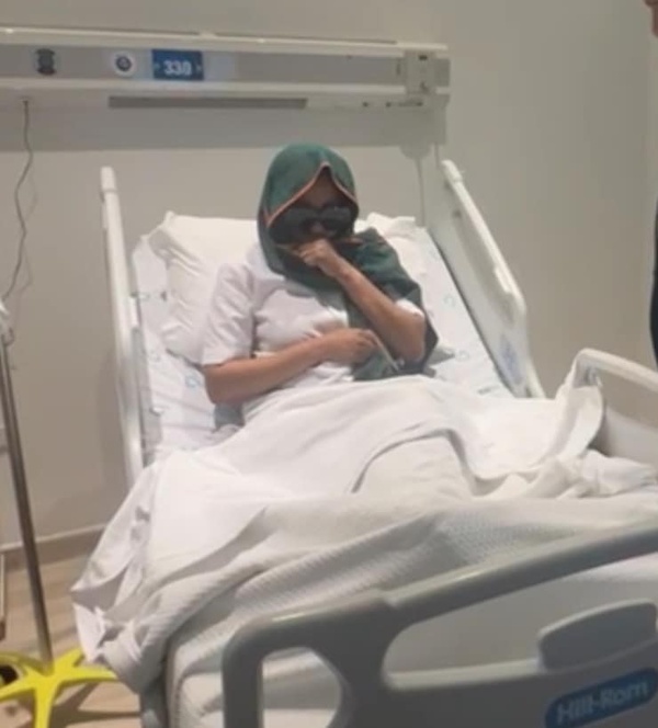 Zeinab Bancé hospitalisée pour repos médical © Crédit photo DR Zeinab Bancé hospitalisée pour repos médical © Crédit photo DR