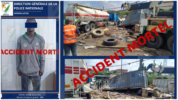 Accident mortel du 14 décembre route du Zoo © Crédit photo DR Accident mortel du 14 décembre route du Zoo © Crédit photo DR