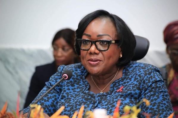 À Toulépleu, Anne Ouloto défend la candidature d'Alassane Ouattara pour 2025 © Crédit photo DR À Toulépleu, Anne Ouloto défend la candidature d'Alassane Ouattara pour 2025 © Crédit photo DR