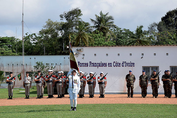 Le 43e BIMA rebaptisé "camp général Ouattara Thomas d'Aquin" © Crédit photo DR Le 43e BIMA rebaptisé "camp général Ouattara Thomas d'Aquin" © Crédit photo DR