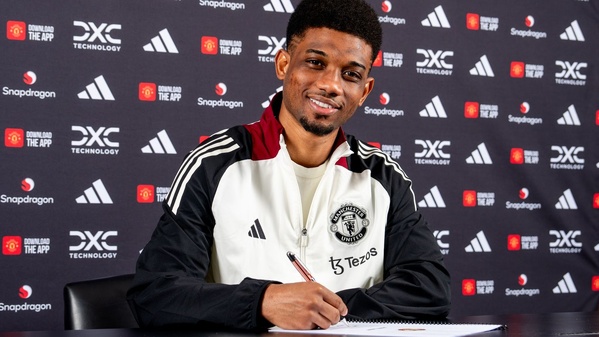 L'international ivoirien Amad Diallo prolonge son contrat avec Manchester United jusqu'en 2030 © Crédit photo DR L'international ivoirien Amad Diallo prolonge son contrat avec Manchester United jusqu'en 2030 © Crédit photo DR