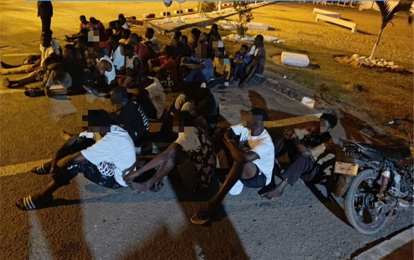 La gendarmerie nationale mène une vaste opération de sécurisation à Koumassi © Crédit photo DR La gendarmerie nationale mène une vaste opération de sécurisation à Koumassi © Crédit photo DR