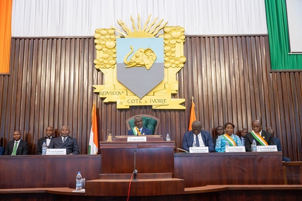 Assemblée nationale de Côte d'Ivoire : 25 projets de loi pour 2025