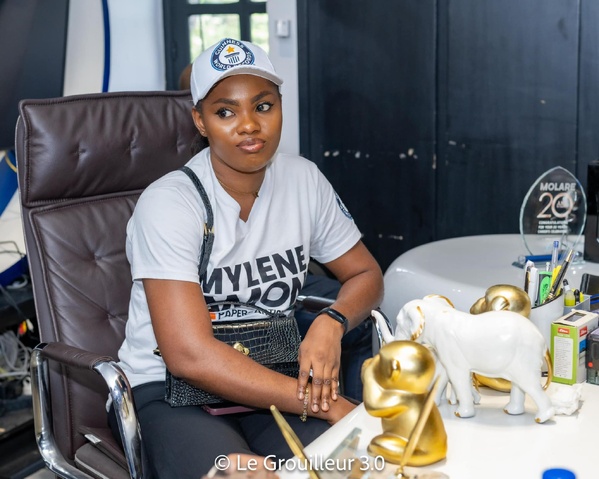 L'artiste ivoirienne Mylène Amon tentera un record Guinness avec 150 portraits en 5 jours © Crédit photo DR L'artiste ivoirienne Mylène Amon tentera un record Guinness avec 150 portraits en 5 jours © Crédit photo DR