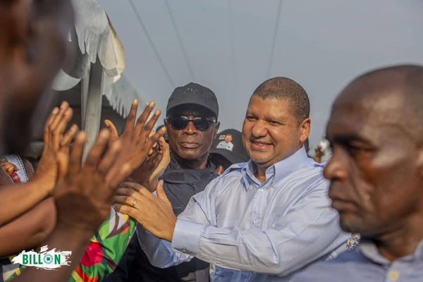 Billon "prône le nationalisme économique" à place CPI de Yopougon © Crédit photo DR Billon "prône le nationalisme économique" à place CPI de Yopougon © Crédit photo DR