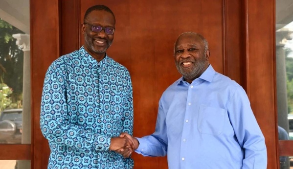 Gbagbo et Thiam sont pieds et poings liés © Crédit photo DR Gbagbo et Thiam sont pieds et poings liés © Crédit photo DR