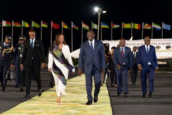 38e Sommet de l'UA : Tiémoko Meyliet Koné à Addis-Abeba © Crédit photo DR 38e Sommet de l'UA : Tiémoko Meyliet Koné à Addis-Abeba © Crédit photo DR