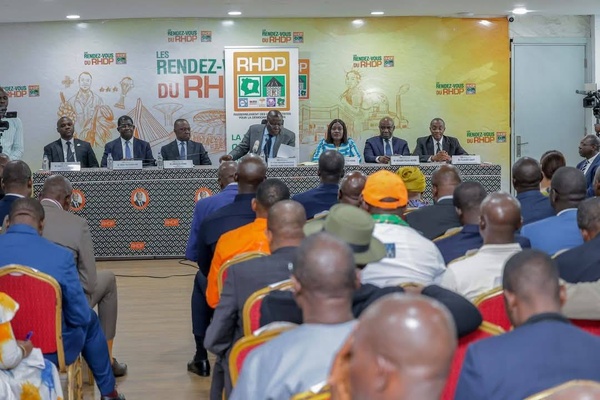 RHDP : Plus d'un million de militants enregistrés © Crédit photo DR RHDP : Plus d'un million de militants enregistrés © Crédit photo DR