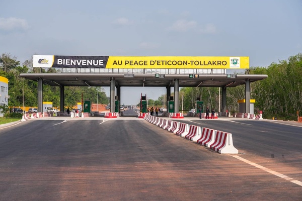 Ouverture du péage d'Eticoon-Tollakro © Crédit photo DR Ouverture du péage d'Eticoon-Tollakro © Crédit photo DR