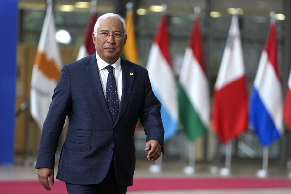António Costa reçoit le Prix Félix Houphouët-Boigny pour la paix à Abidjan