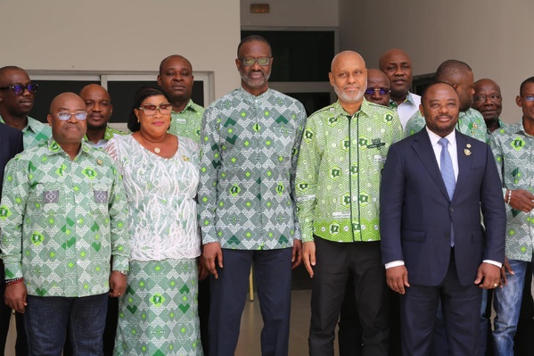 Tidjane Thiam réunit les maires PDCI à Cocody © Crédit photo DR Tidjane Thiam réunit les maires PDCI à Cocody © Crédit photo DR