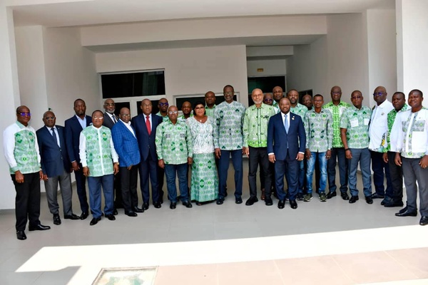 Le maire Kouamé Dieto de Diabo rejoint le PDCI © Crédit photo DR Le maire Kouamé Dieto de Diabo rejoint le PDCI © Crédit photo DR