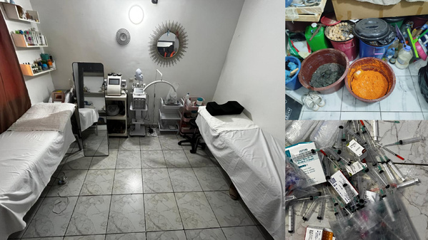 Esthétique illégale à Abidjan © Crédit photo DR Esthétique illégale à Abidjan © Crédit photo DR