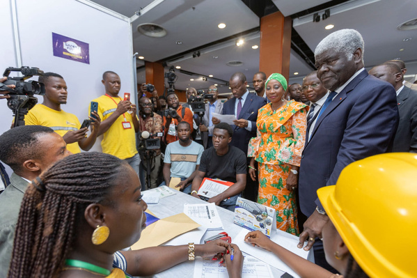 La Foire nationale de l'Emploi et du Recrutement 2025 prolongée jusqu'au 9 mars à Abidjan © Crédit photo DR La Foire nationale de l'Emploi et du Recrutement 2025 prolongée jusqu'au 9 mars à Abidjan © Crédit photo DR
