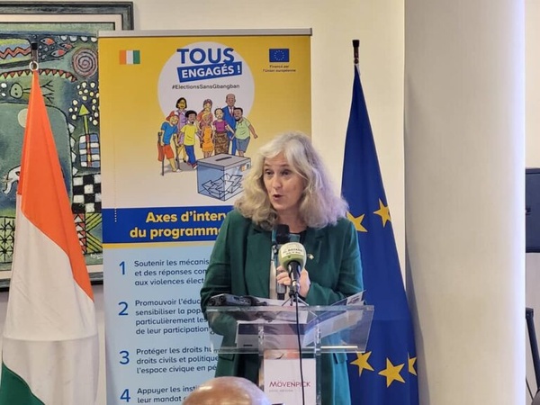 Présidentielle 2025 en Côte d'Ivoire : l'UE débloque 4,6 milliards FCFA pour les élections Présidentielle 2025 en Côte d'Ivoire : l'UE débloque 4,6 milliards FCFA pour les élections