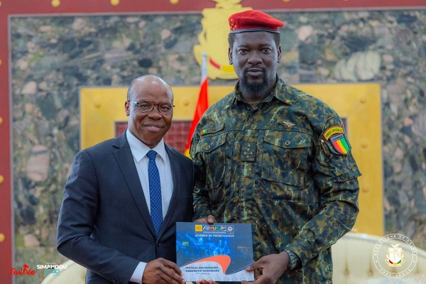  FEMUA 2025 : A'Salfo reçu par le président Mamadi Doumbouya de la Guinée