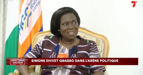 Simone Gbagbo, l'ancienne Première dame de Côte d'Ivoire, a répondu aux questions de Philippe Di Nacera le 13 mars 2025 sur 7info © Crédit photo DR Simone Gbagbo, l'ancienne Première dame de Côte d'Ivoire, a répondu aux questions de Philippe Di Nacera le 13 mars 2025 sur 7info © Crédit photo DR