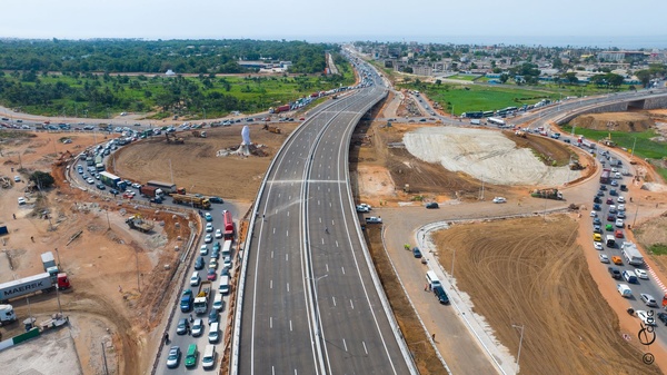 L'échangeur d'Akwaba à Port-Bouët sera inauguré le 19 mars 2025 © Crédit photo DR