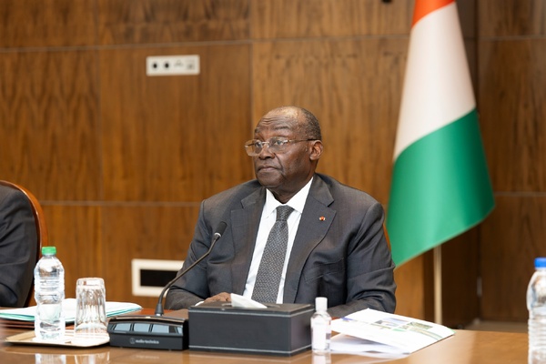 Tiémoko Meyliet Koné au sommet N4G 2025 à Paris Tiémoko Meyliet Koné au sommet N4G 2025 à Paris