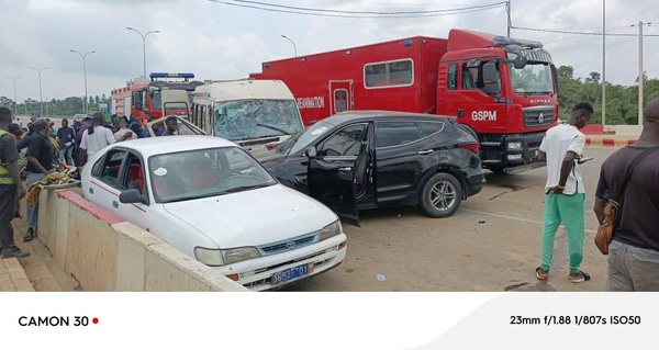 Accident de la circulation à Anyama © Crédit photo DR