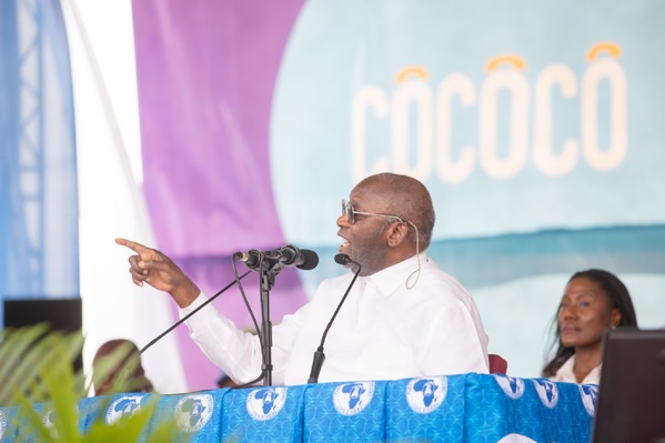 Discours de Gbagbo depuis Dabou : « Nous irons aux élections et nous gagnerons » © Crédit photo DR