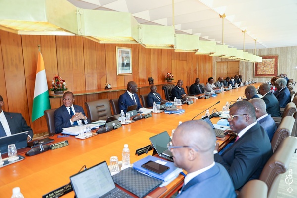 Conseil des Ministres du 23 avril 2025 en Côte d'Ivoire © Crédit photo DR