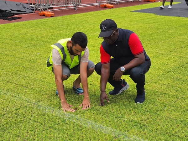 L'ONS confirme : la pelouse du Félicia bien protégée lors du concert de Didi B © Crédit photo DR L'ONS confirme : la pelouse du Félicia bien protégée lors du concert de Didi B © Crédit photo DR