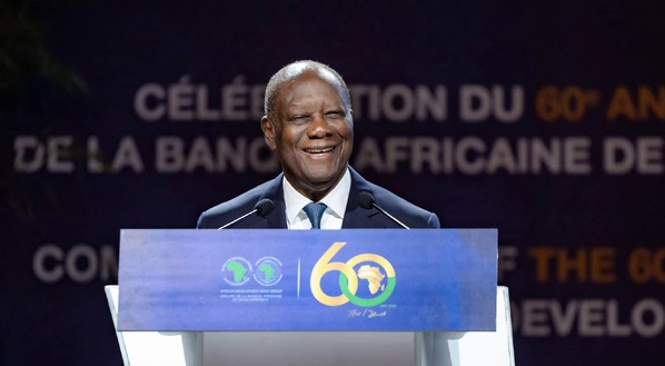 Discours d'Alassane Ouattara à l'Assemblée Annuelles 2025 de la BAD à Abidjan © Crédit photo DR