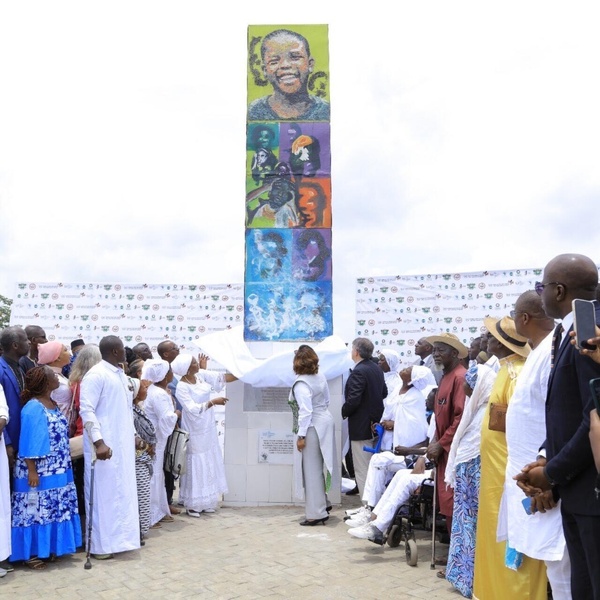 Duékoué, des mémoriaux inaugurés © Crédit photo DR