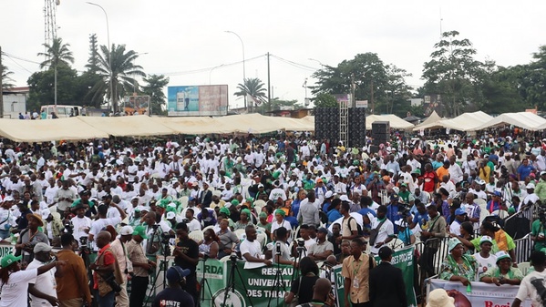 Meeting CAP-CI ce 31 mai 2025 à Yopougon © Crédit photo DR Meeting CAP-CI ce 31 mai 2025 à Yopougon © Crédit photo DR