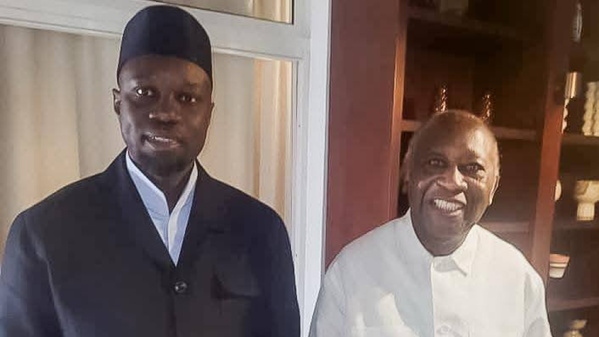 Ce que Ousmane Sonko a dit à Laurent Gbagbo à Abidjan © Crédit photo DR
