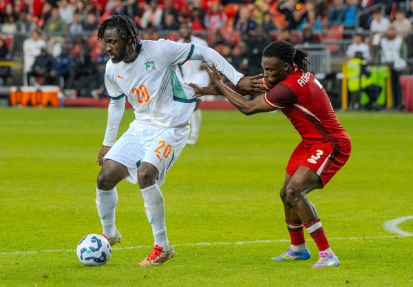 Le match Canada - Côte d'Ivoire s'est terminé sur un nul, mais les Éléphants remportent la séance de tirs au but © Crédit photo DR Le match Canada - Côte d'Ivoire s'est terminé sur un nul, mais les Éléphants remportent la séance de tirs au but © Crédit photo DR