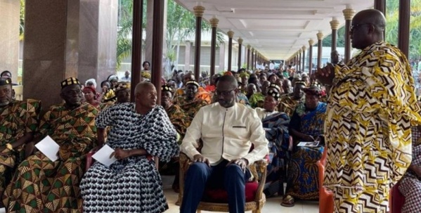 Les Chefs traditionnels baoulés ont-ils tourné le dos à Tidjane Thiam ? © Crédit photo DR