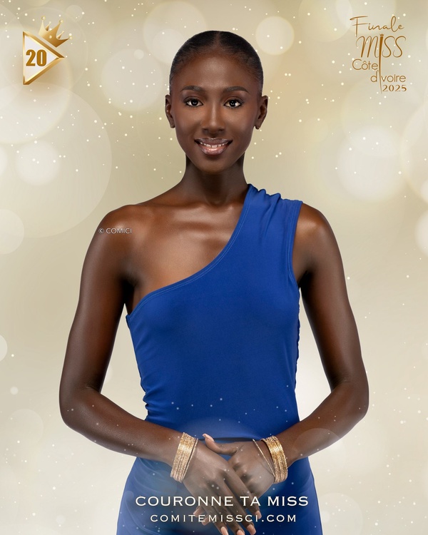 Barakiss Touré, Miss Indénié-Djuablin 2025 © Crédit photo DR