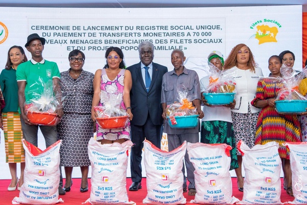 Les filets sociaux productifs s'étendent à 70 000 nouveaux bénéficiaires en Côte d'Ivoire © Crédit photo DR Les filets sociaux productifs s'étendent à 70 000 nouveaux bénéficiaires en Côte d'Ivoire © Crédit photo DR