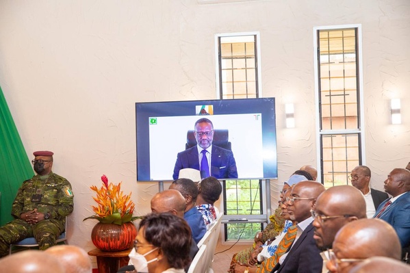 Tidiane Thiam a lancé ce 19 juin 2025 depuis l'étranger lors l'alliance PDCI-PPA-CI du mouvement "Trop c'est Trop" © Crédit photo DR Tidiane Thiam a lancé ce 19 juin 2025 depuis l'étranger lors l'alliance PDCI-PPA-CI du mouvement "Trop c'est Trop" © Crédit photo DR
