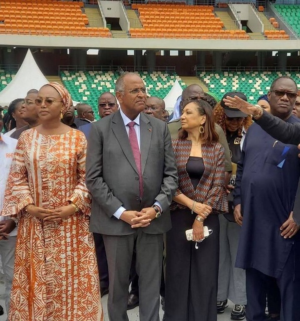 RHDP congrès 2025 : le stade Alassane Ouattara d'Ebimpé prêt © Crédit photo DR RHDP congrès 2025 : le stade Alassane Ouattara d'Ebimpé prêt © Crédit photo DR